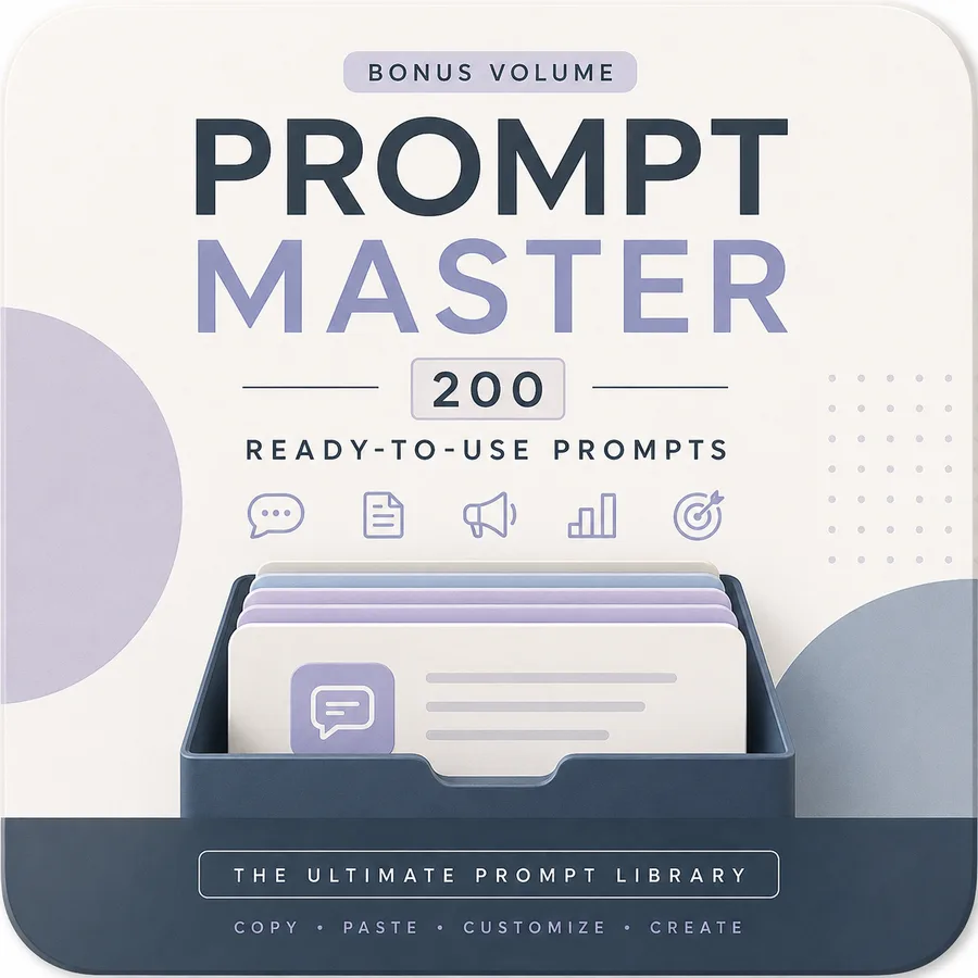 PROMPT MASTER — 200 ready-to-use prompts